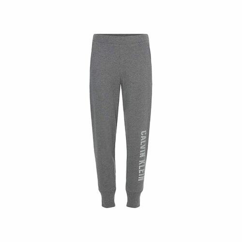 Lange sportsbukser Calvin Klein Knit Mørkegrå Dame M