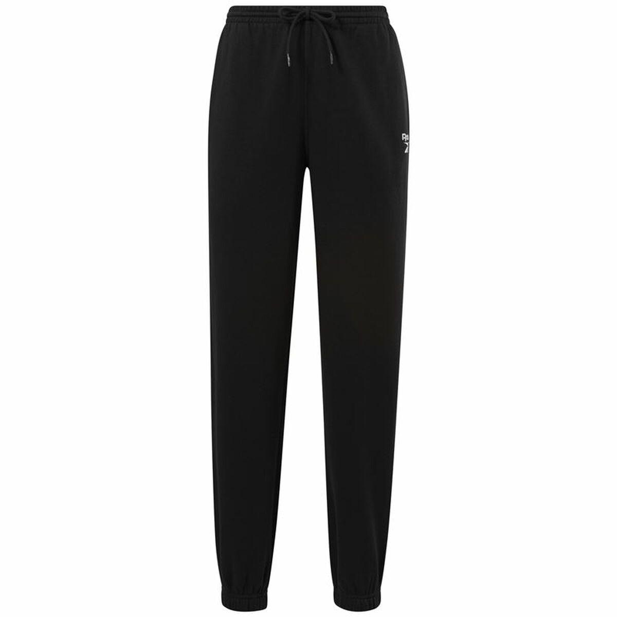 Lange sportsbukser Reebok Identity Dame Sort XL