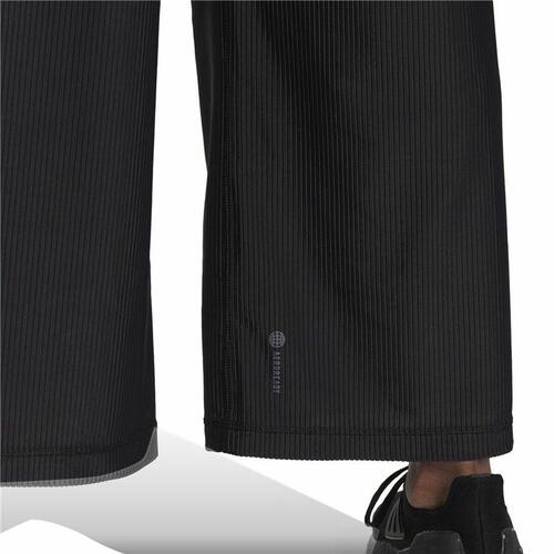 Lange sportsbukser Adidas Stu 7/8 Dame Sort L