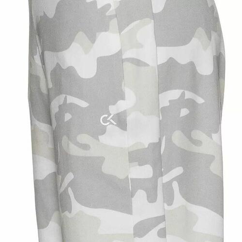 Lange sportsbukser Calvin Klein Printed Dame Hvid L