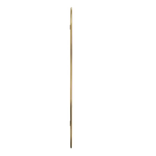 Vægspejl 100x45 cm guldfarvet