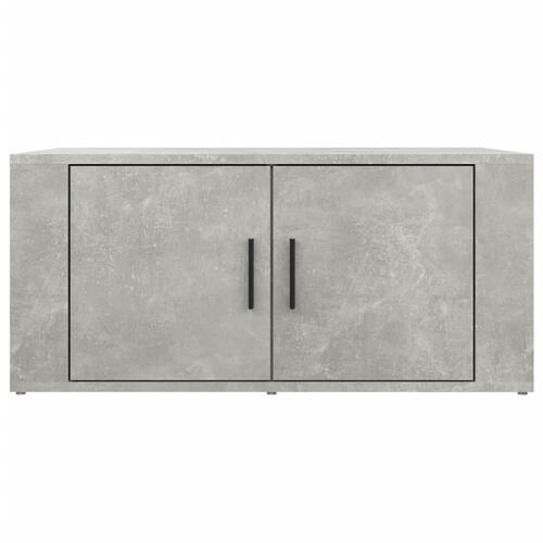 Sofabord 80x50x36 cm konstrueret træ betongrå