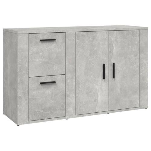Skænk 100x33x59,5 cm konstrueret træ betongrå
