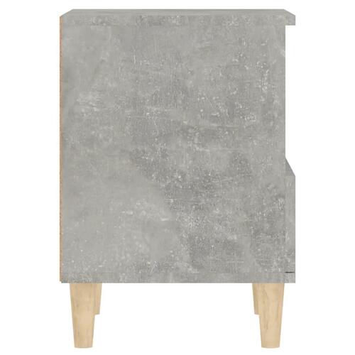 Sengebord 40x35x50 cm betongrå