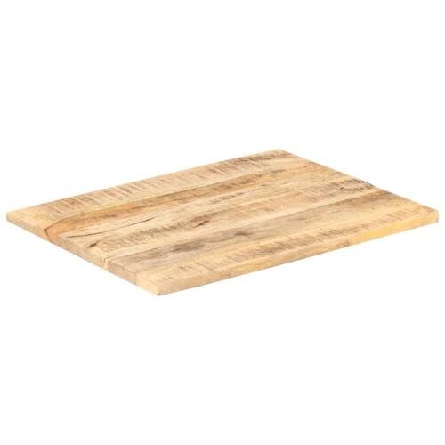 Bordplade 25-27 mm 70x60 cm massivt mangotræ