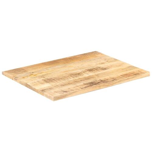 Bordplade 25-27 mm 70x60 cm massivt mangotræ