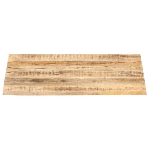 Bordplade 25-27 mm 80x60 cm massivt mangotræ