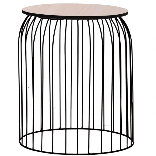 Sofabordssæt 3 dele sort