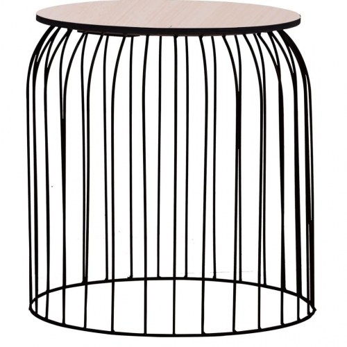 Sofabordssæt 3 dele sort