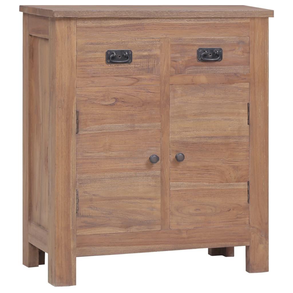 Skænk 65x30x75 cm massivt teaktræ