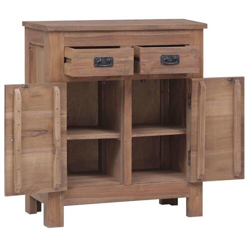 Skænk 65x30x75 cm massivt teaktræ