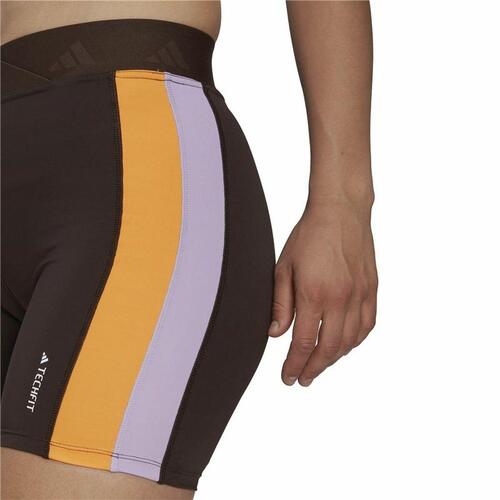 Sport leggings til kvinder Adidas Hyperglam Training Techfit Sort M