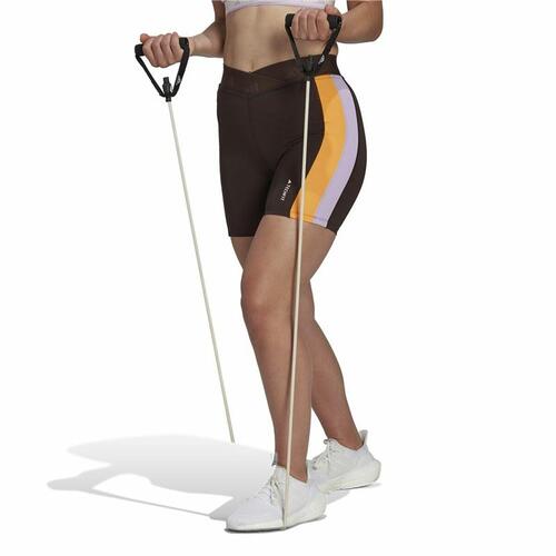 Sport leggings til kvinder Adidas Hyperglam Training Techfit Sort M