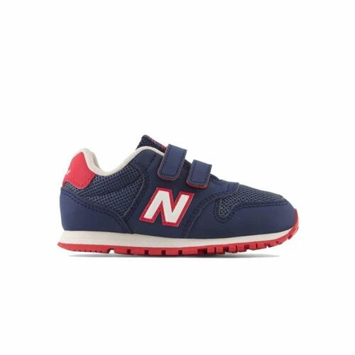 Sportssko til børn New Balance 500 Hook Loop Mørkeblå 25