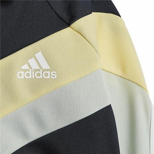 Træningsdragt til børn Adidas Future Icons Shiny Sort 9-12 månder