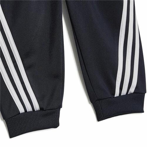 Træningsdragt til børn Adidas Future Icons Shiny Sort 12-18 måneder
