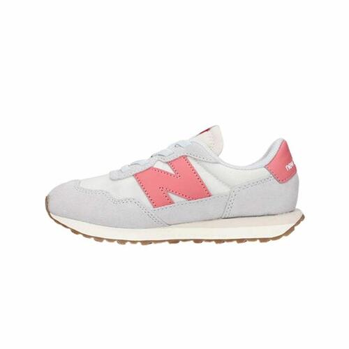 Sportssko til børn New Balance 237 Bungee Hvid 31