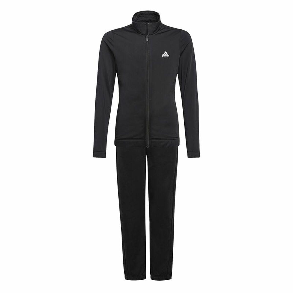 Træningsdragt til børn Adidas Essentials Total Sort 3-4 år