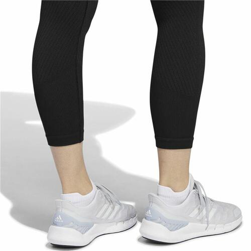 Sport leggings til kvinder Adidas Aeroknit Sort XS