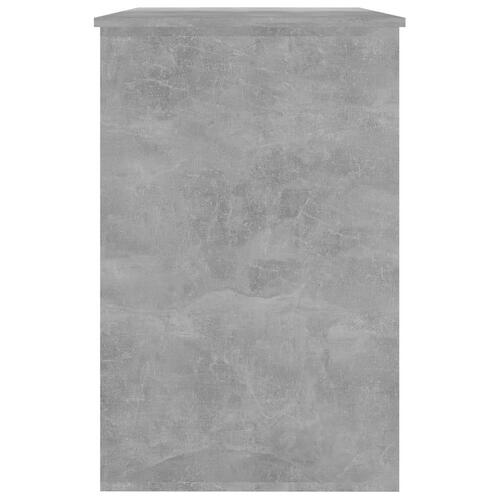 Skrivebord 100x50x76 cm konstrueret træ betongrå