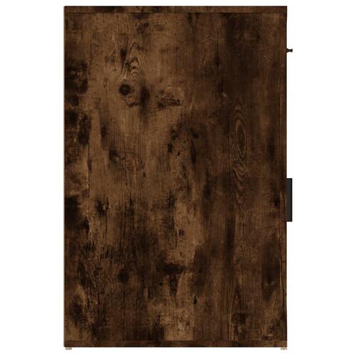 Skrivebordsskab 40x49x75 cm konstrueret træ røget egetræsfarve
