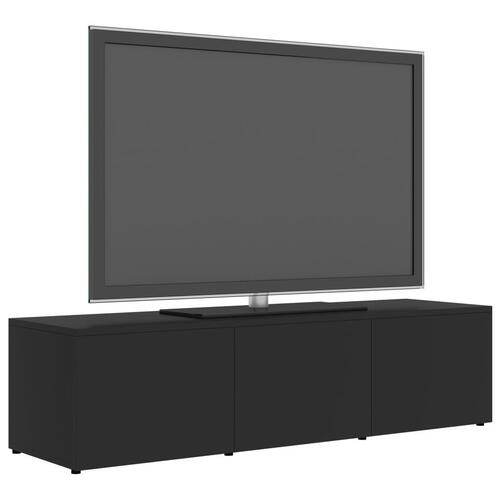 Tv-skab 120x34x30 cm spånplade grå