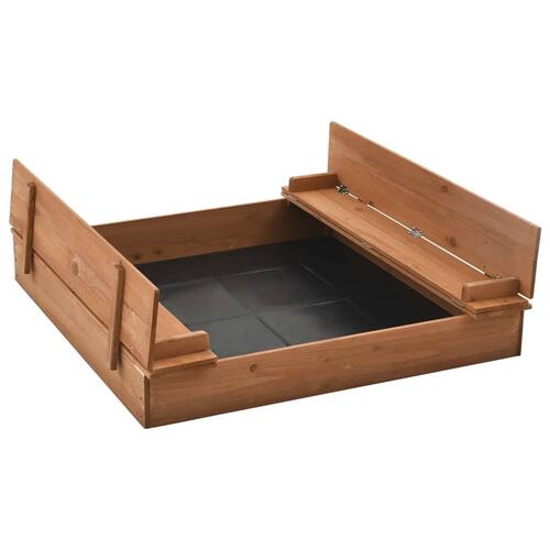 Sandkasse 95x90x15 cm fyrretræ