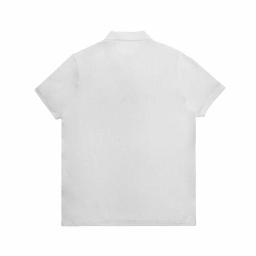 Kortærmet Polotrøje til Mænd Champion Sportswear Hvid 2XL