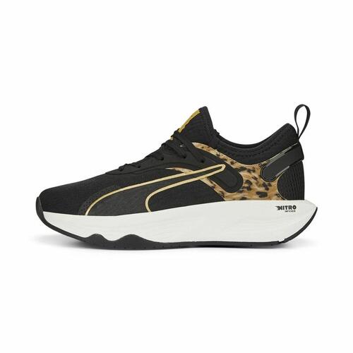 Sportssneakers til damer Puma Pwr Xx Nitro Safari Glam Sort 38.5
