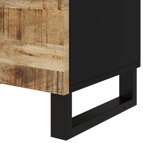 Sengebord 50x33x60 cm massivt mangotræ og konstrueret træ