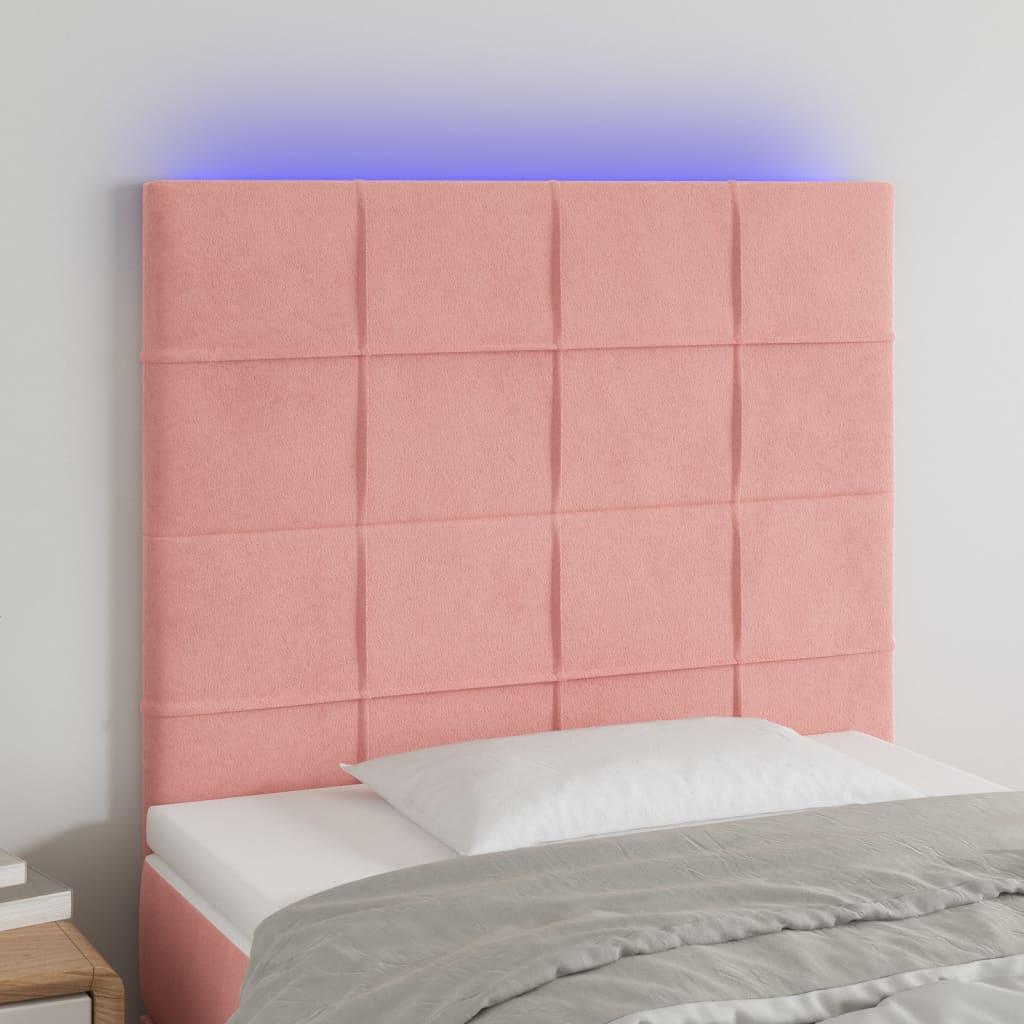Sengegavl Med LED lys 100x5x118 128 Cm Fl jl Lyser d sengegavl-med-led-lys-100x5x118-128-cm-fl-jl-lyser-d