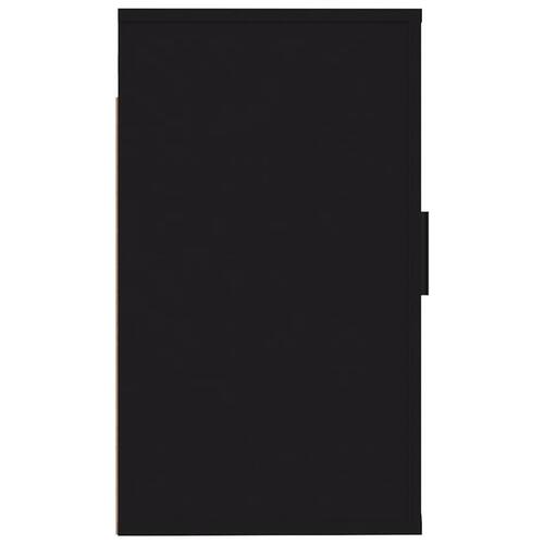 Væghængt tv-skab 40x34,5x60 cm sort
