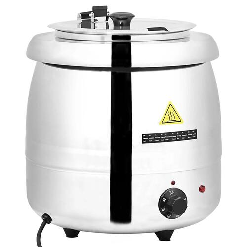 Elektrisk suppegryde 10 l rustfrit stål