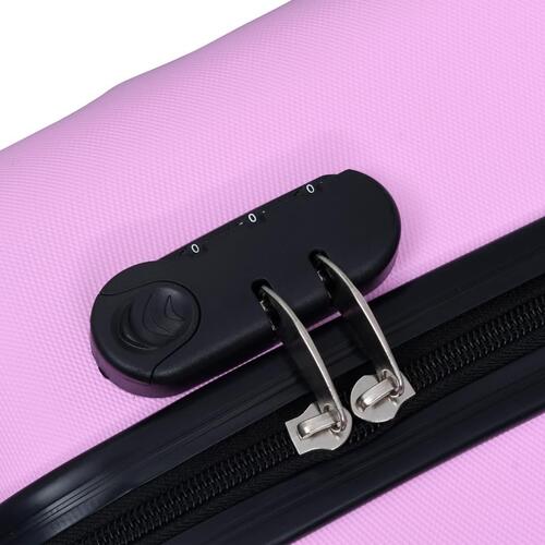 Hardcase-kuffert ABS pink