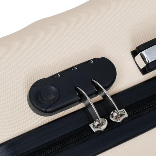 Hardcase-kuffert ABS guldfarvet