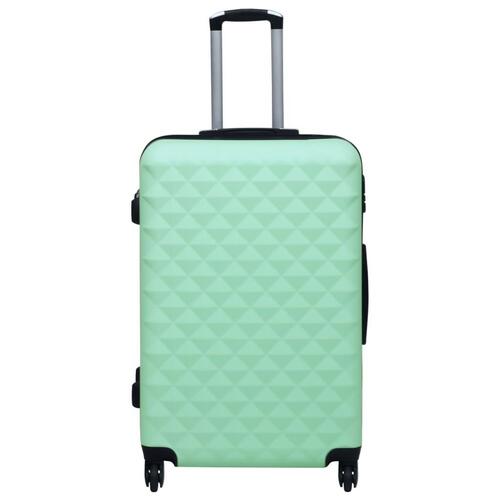 Kuffert sæt 3 stk. hardcase ABS mintgrøn