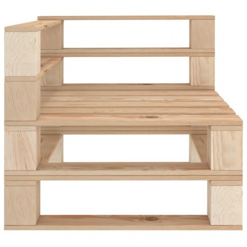 2-personers pallesofa til haven træ