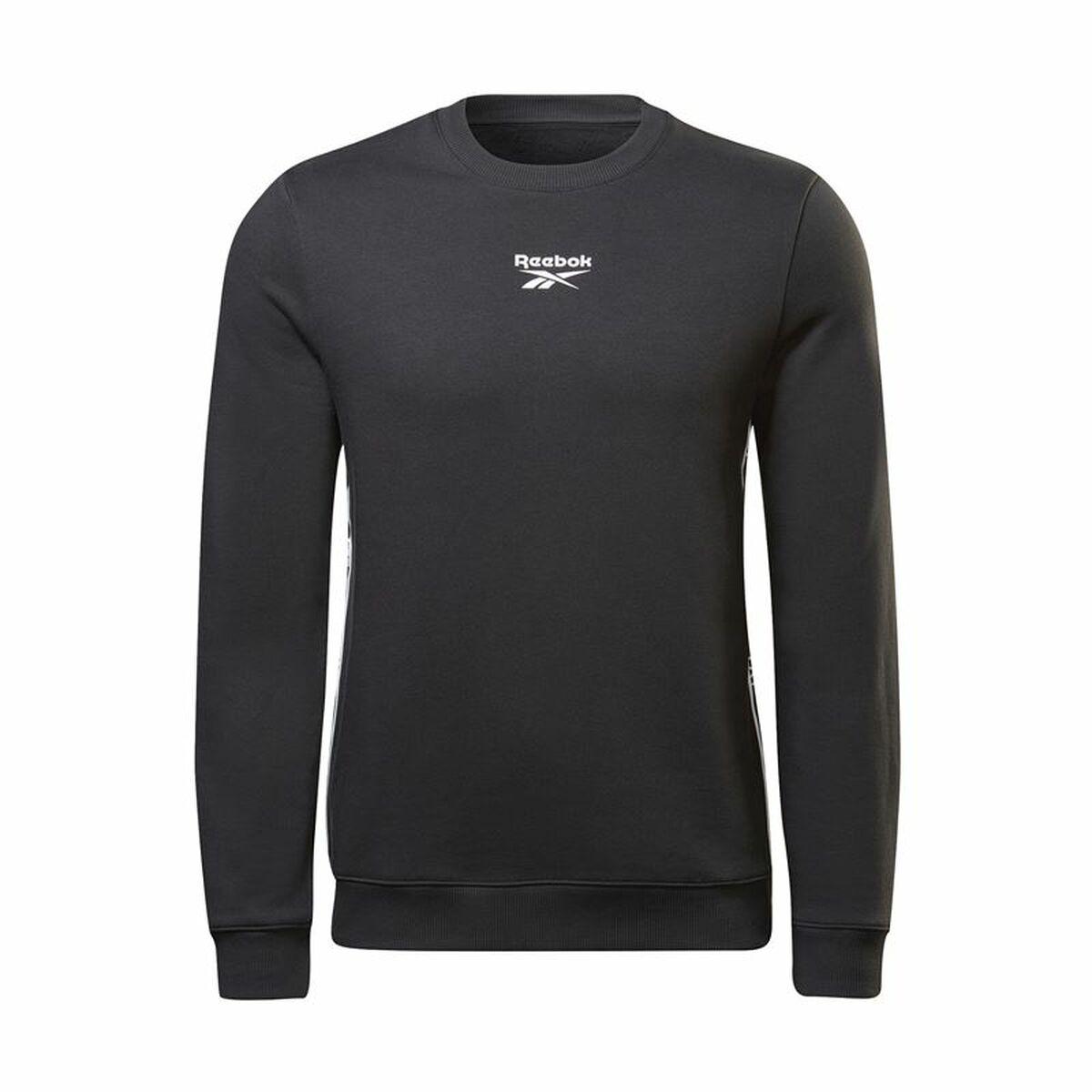 Sweaters uden Hætte til Mænd Reebok RI Tape Crew Sort L