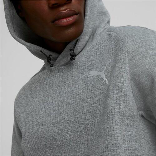 Hættetrøje til Mænd Puma Evostripe Grå XL