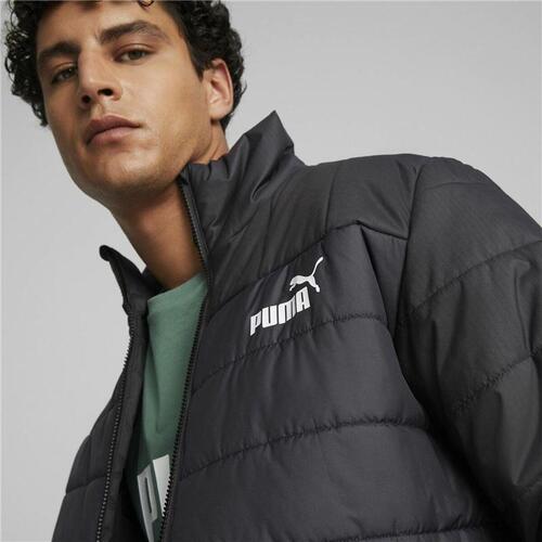 Sportsjakke til Mænd Puma Essentials+ Padded Sort XXL