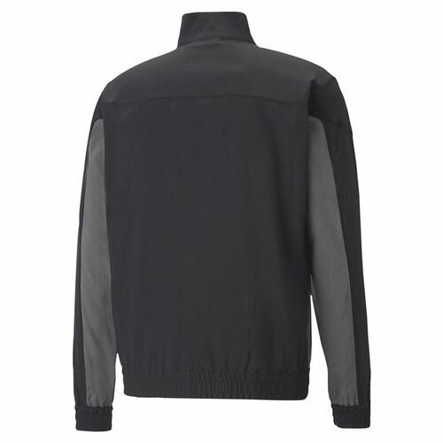 Sportsjakke til Mænd Puma Fit Woven Sort XXL
