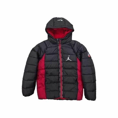 Sportsjakke til børn Nike Jordan Puffer Sort 10-12 år
