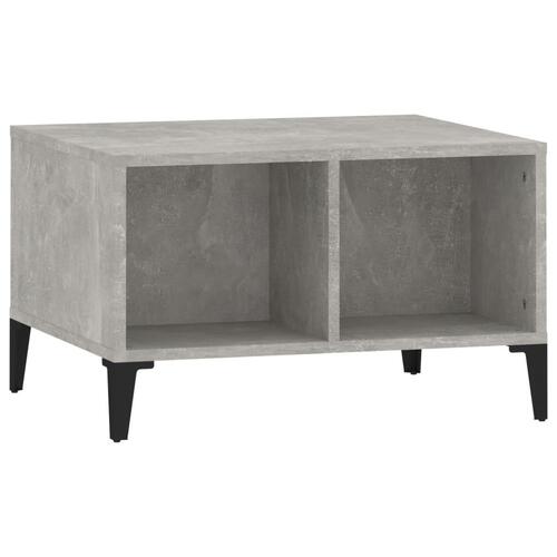 Sofabord 60x50x36,5 cm konstrueret træ betongrå