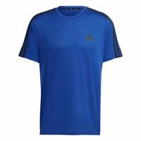 Kortærmet T-shirt til Mænd Adidas Aeroready Designed To Move Blå L