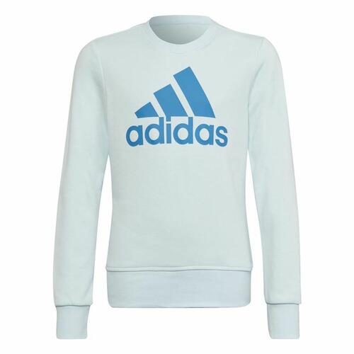 Sweatshirt uden hætte til piger Adidas Essentials Cyan 5-6 år