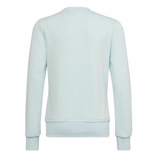 Sweatshirt uden hætte til piger Adidas Essentials Cyan 7-8 år