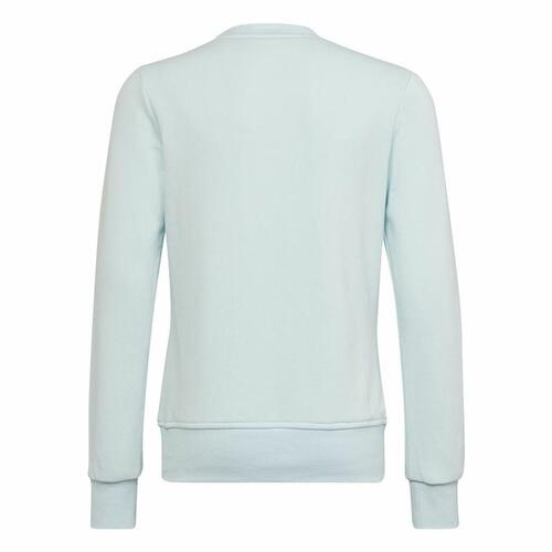 Sweatshirt uden hætte til piger Adidas Essentials Cyan 13-14 år