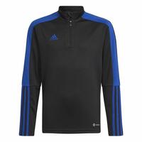Sweaters uden Hætte til Børn Adidas Tiro Essential Sort 7-8 år