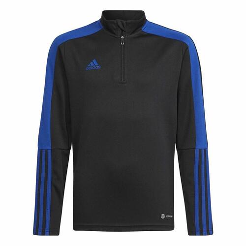Sweaters uden Hætte til Børn Adidas Tiro Essential Sort 7-8 år