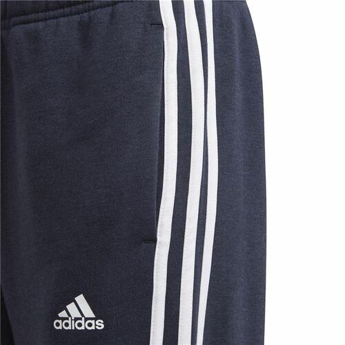 Træningsdragt til børn underdele Adidas Essentials 3 Bandas Legend Ink Mørkeblå 7-8 år